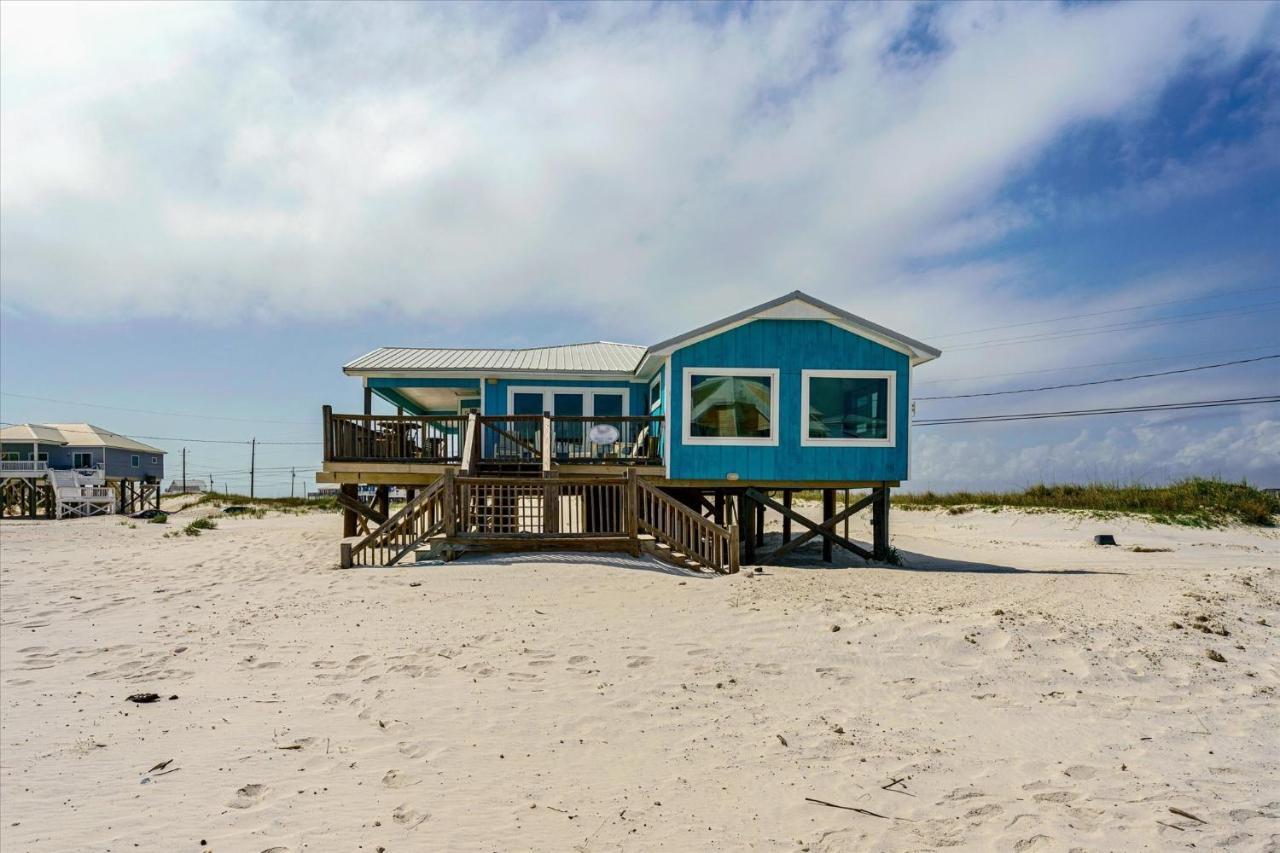 Knee Deep - Amazing Beach Cottage Locates On Sugar White Sands, Great Gulf And Bay Views, Home Dauphin Island Luaran gambar