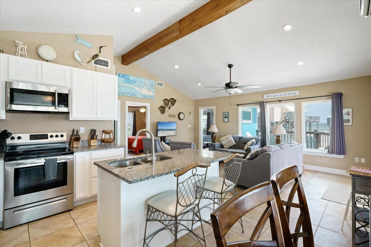 Knee Deep - Amazing Beach Cottage Locates On Sugar White Sands, Great Gulf And Bay Views, Home Dauphin Island Luaran gambar
