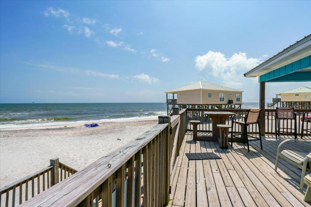 Knee Deep - Amazing Beach Cottage Locates On Sugar White Sands, Great Gulf And Bay Views, Home Dauphin Island Luaran gambar