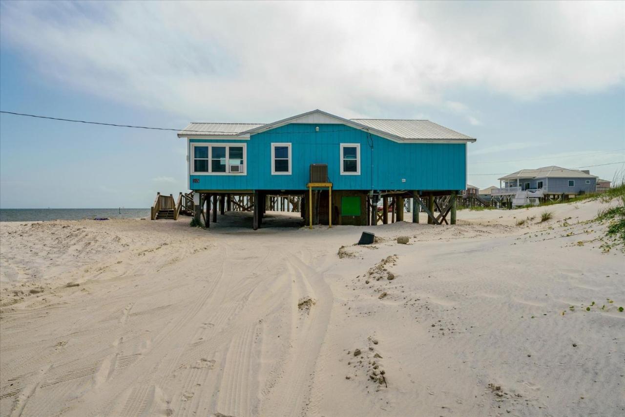 Knee Deep - Amazing Beach Cottage Locates On Sugar White Sands, Great Gulf And Bay Views, Home Dauphin Island Luaran gambar