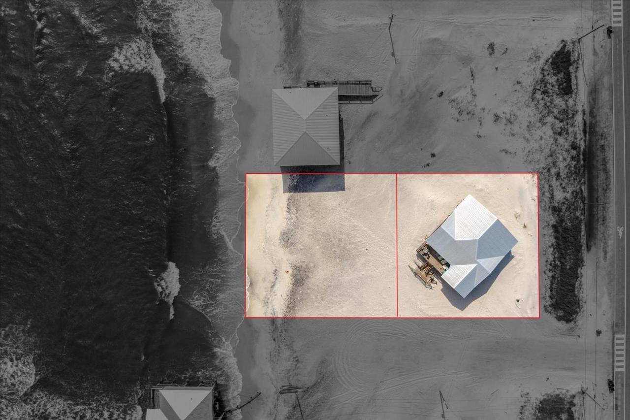 Knee Deep - Amazing Beach Cottage Locates On Sugar White Sands, Great Gulf And Bay Views, Home Dauphin Island Luaran gambar