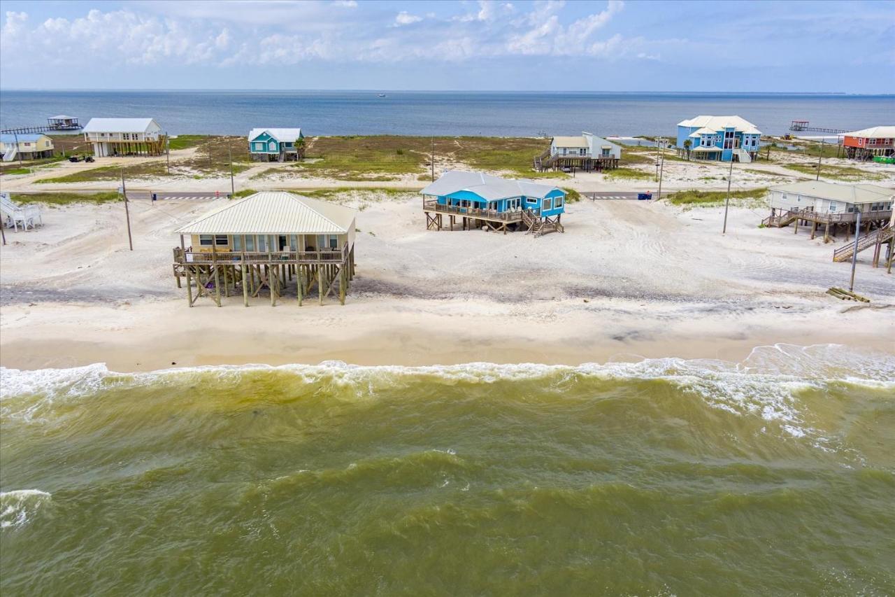 Knee Deep - Amazing Beach Cottage Locates On Sugar White Sands, Great Gulf And Bay Views, Home Dauphin Island Luaran gambar