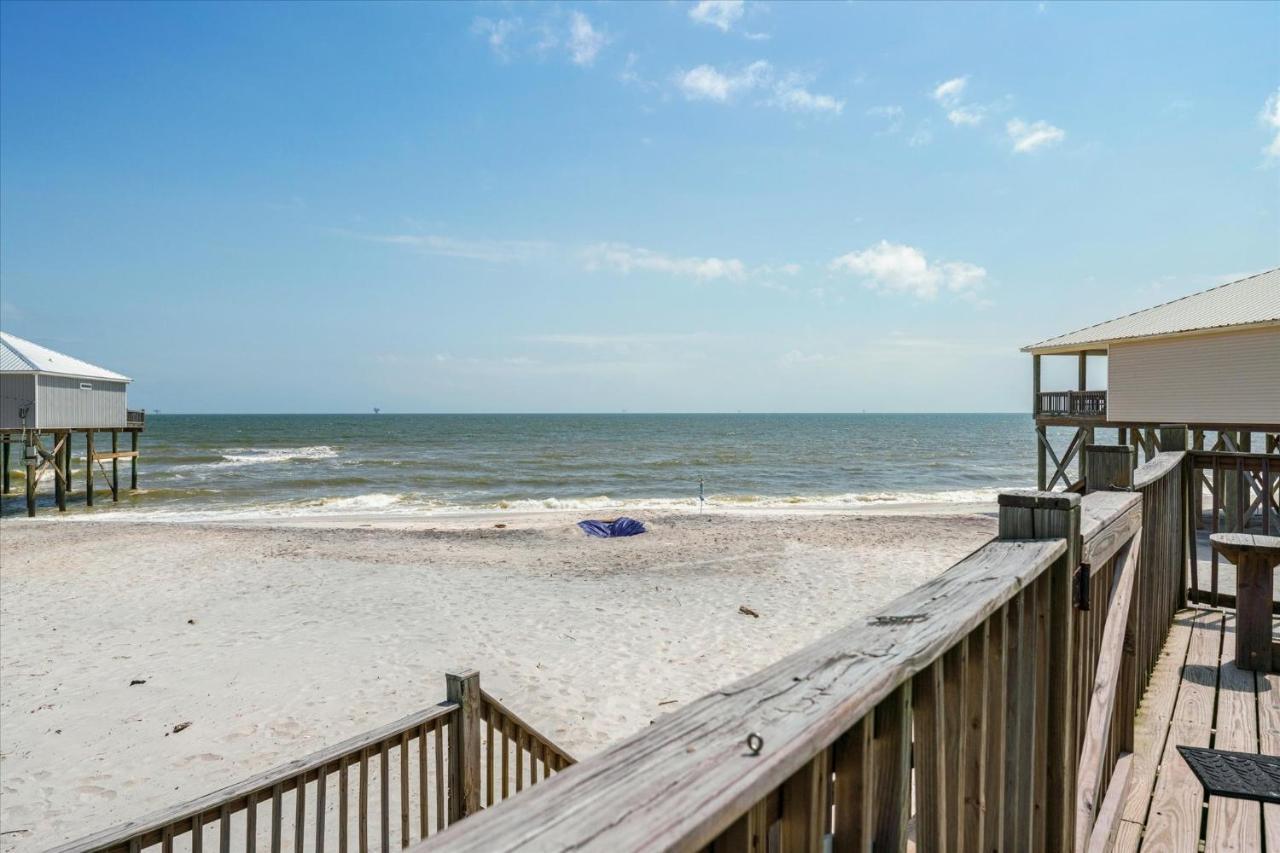 Knee Deep - Amazing Beach Cottage Locates On Sugar White Sands, Great Gulf And Bay Views, Home Dauphin Island Luaran gambar