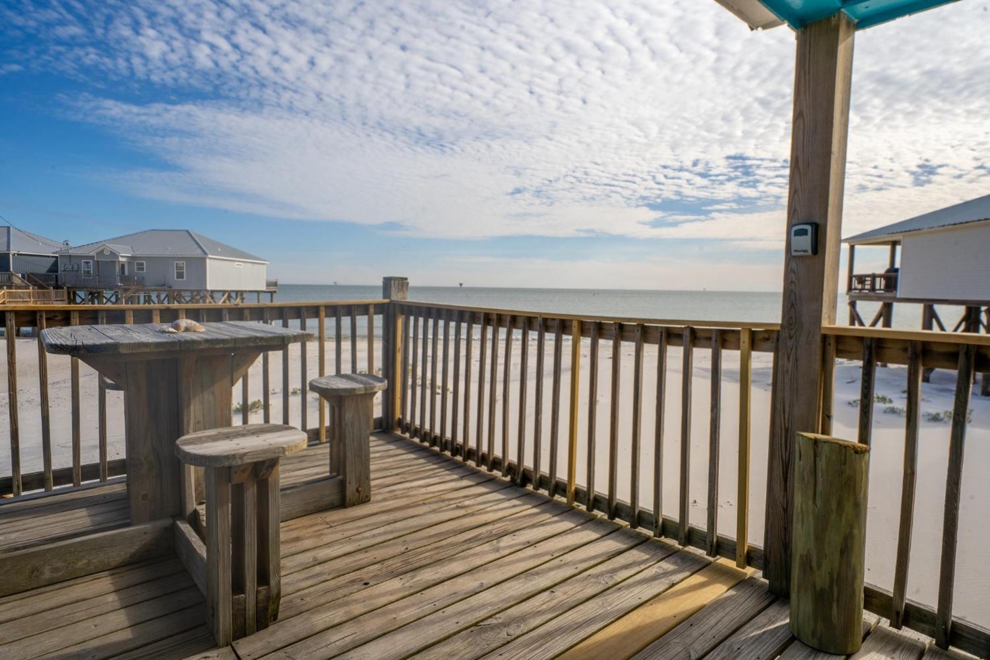 Knee Deep - Amazing Beach Cottage Locates On Sugar White Sands, Great Gulf And Bay Views, Home Dauphin Island Luaran gambar